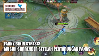Fanny Bikin Stress! Musuh Surrender Setelah Pertarungan Panas!
