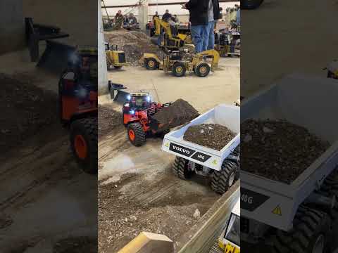 HUGE Hitachi RC loader