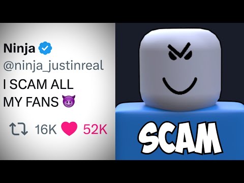 THE BIGGEST ROBLOX SCAMMER (NINJA)