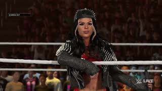 Me/Roxanne Perez Vs My Friend The Monkey Cora Jade (WWE NXT Stand and Deliver 2023) WWE2k24