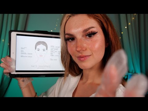 ASMR Face Mapping & Cleansing Spa Treatment