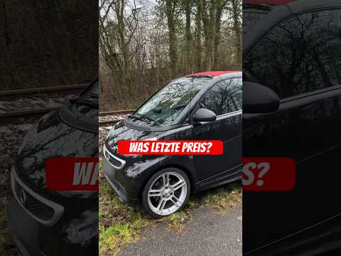 Smart Fortwo Cabrio in 1A Zustand und allen Extras. Karsten braucht Platz #smartfortwo #zuverkaufen