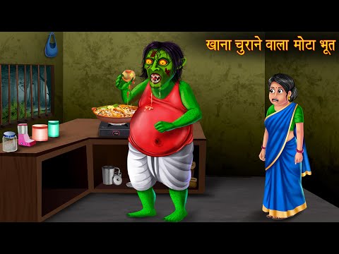 खाना चुराने वाला मोटा भूत | Fat Ghost | Horror Stories in Hindi | Hindi Kahaniya | Stories in Hindi