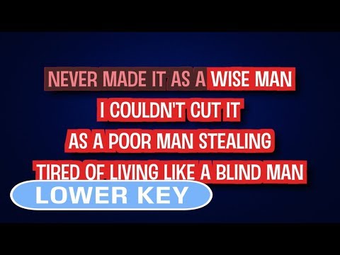 Nickelback – How You Remind Me | Karaoke Lower Key