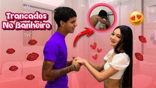 GG ARRASTOU A NOVATA PARA O BANHEIRO 😍 Desafio do Banheiro 