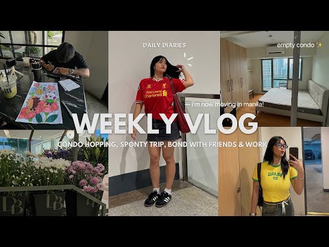 DAILY DIARIES —   condo hunting 🏠, bond with friends 🥂, GRWM, sponty date 🚗, dFans! ✨