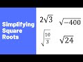 Square Roots and Imaginary Numbers