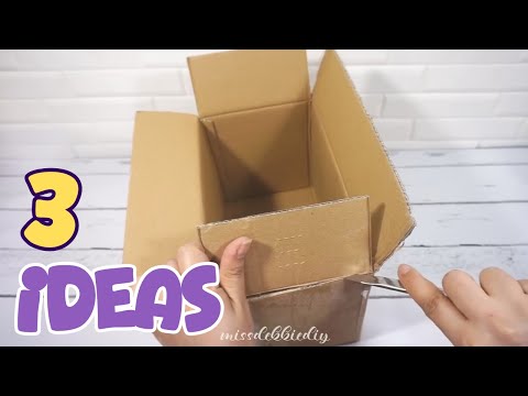 Stuck at Home? Try These 3 Incredible Cardboard Box DIY Projects!