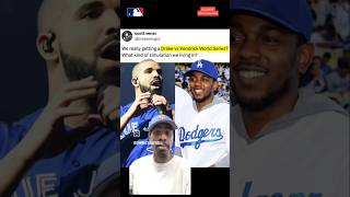 Bluejays vs. Dodgers ...2025 world series ..#mlb @MLB #baseball..Drake vs Kendrick ✅️🍿