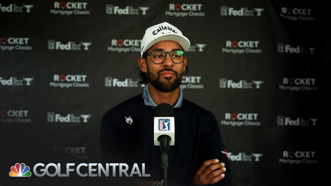 Akshay Bhatia after disappointing Rocket Mortgage finish: ‘it sucks’ | Golf Central |