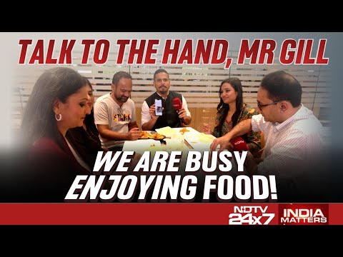 Zohran Mamdani | NDTV Gang Eats With Its Hands: Talk To Hand, Mr Gill, We Are Busy Enjoying Food!