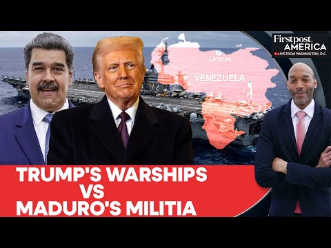 YouTube video thumbnail: Trump Sends More Warships Near Maduro's Venezuela to Fight Drug Cartels: Report