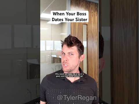 When Your Boss Dates Your Sister #boss #job #comedy #shorts