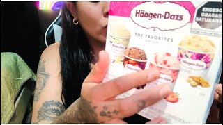 ASMR EN ESPAÑOL | PROBANDO POR PRIMERA VEZ ESTOS DELICIOSOS HELADOS 🤤