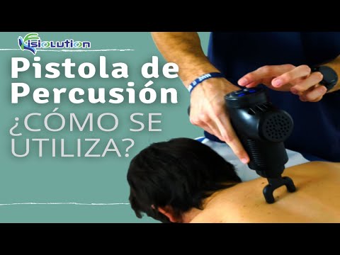 PISTOLAS de MASAJE - PERCUSION - VIBRACION ¿Qué son y cómo se utilizan?  | Fisiolution