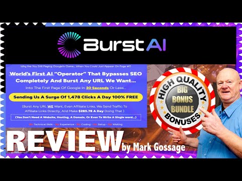 Burst AI Review Walkthrough Demo 🚦 Elevate Your Page 1 Google Ranking Game 🤐 Big VIP Bonuses 🚦