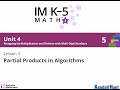 Understanding Partial Products and Strategies