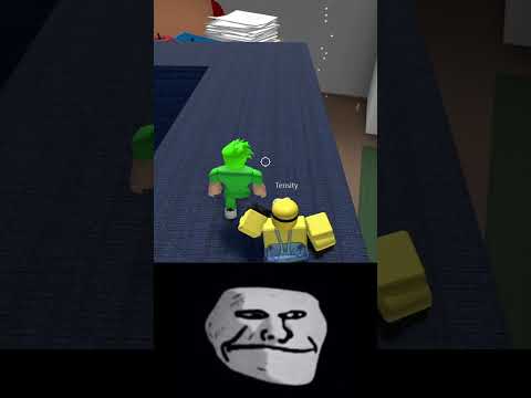 Roblox IQ Moment (Troll Face Meme) #shorts