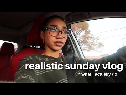 SUNDAY VLOG 💌 || what I actually do… *realistic day in my life