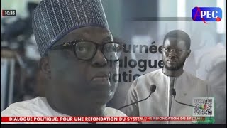 Dialogue National : discours de Moustapha Niasse « Ce dialogue intervient à son heure... »