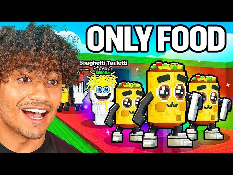 $0 To $1 TRILLION With FOOD ONLY Brainrots..