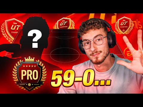 NOS JUGAMOS el 60-0 en FUT CHAMPIONS vs PRO! | FC 25 RECOMPENSAS