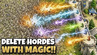 Upgrading my Mages to Fight Millions of Enemies!