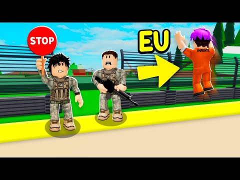 Eu ESCAPEI DA FRONTEIRA do BROOKHAVEN