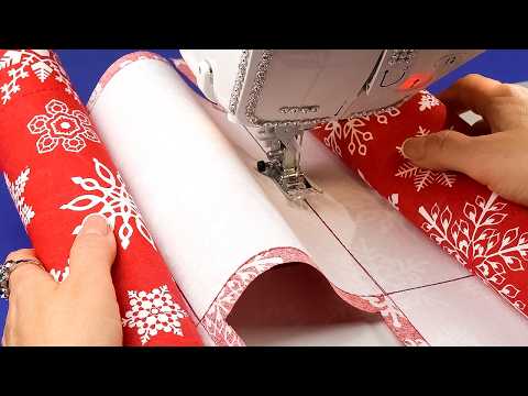 ⭐ Stop Buying Gift Bags. Amazing Sewing Trick for Reversible Gift Bags (Part #129)