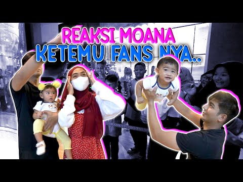 MOANA HAPPY BANGET KETEMU BANYAK FANS NYA..