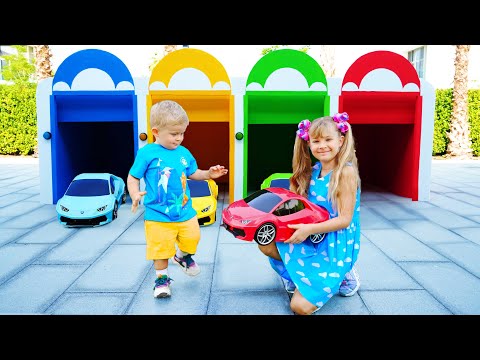 Car Garage Adventure & Colors for kids