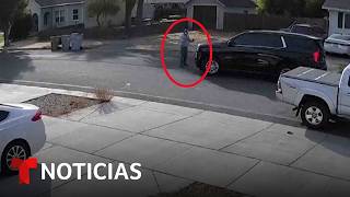 "Voy a dejar que el video hable por mí": un activista muestra cómo un vehículo de ICE lo impacta
