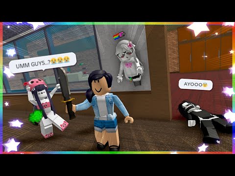 SHE ASKED ME FOR A FREE GODLY⁉️🧐 (MM2 FUNNY MOMENTS👯)