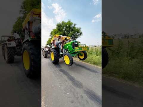 New John Deere vs monster Swaraj +Eishar ke bich fight me kon jitega😎|| Rupeshvlogs_801 #minvlogs