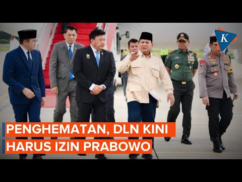 Perjalanan Dinas Luar Negeri Kini Harus Seizin Prabowo, Rombongan Dibatasi