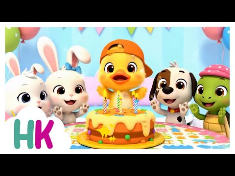🐥¡Qué los cumplas Feliz Patito Juan!🎶🎊🥳Canciones Infantiles Divertidas 2025 | Heaven Kids 🎈✨