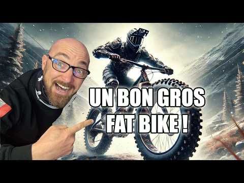 le vélo fat bike electrique qui fonce à 45 km/H ! Cyrusher ROVER