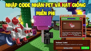 Nhập 6 Code Grow A Garden Mới Nhất 2025 Nhận Pack Và Pet Kitsune Còn Sử Dụng Được Nha