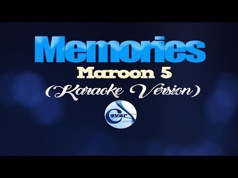 MEMORIES – Maroon 5 (KARAOKE VERSION)