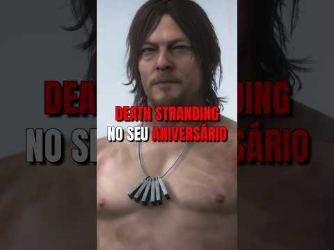 JOGANDO DEATH STRANDING NO DIA DO SEU ANIVERSÁRIO #games #deathstranding #hideokojima