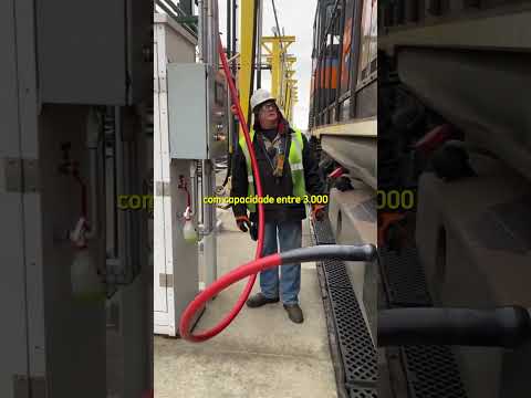 Quanto CUSTA pra encher o TANQUE de um TREM? #shorts