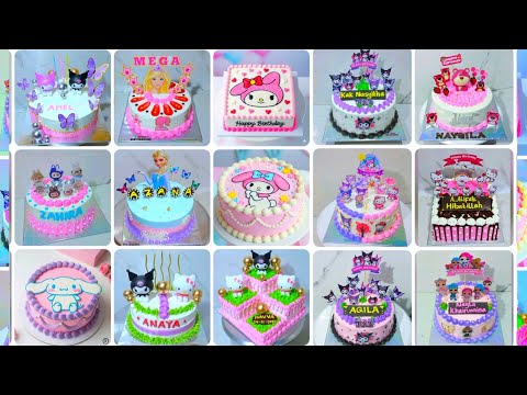 30+ Beautiful Girl's Birthday Cake Ideas , Happy birthday song
