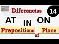 Mastering Prepositions of Place: AT, IN, ON