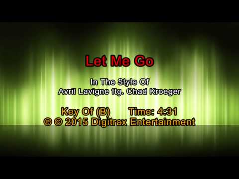 Avril Lavigne – Let Me Go (Backing Track)