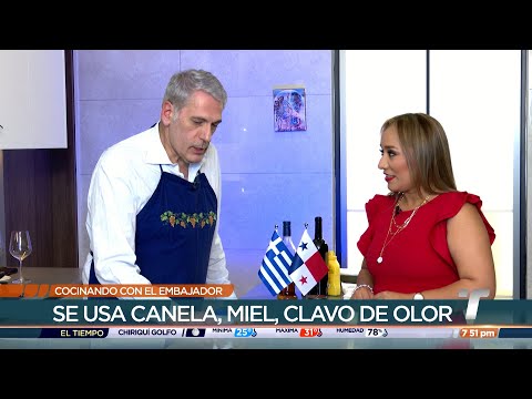 Cocinando con el embajador, descubriendo los sabores de Grecia