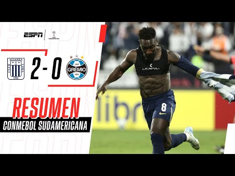 LOS ALIANCISTAS SE QUEDARON CON LA IDA ANTE EL GAÚCHO EN PERÚ | Alianza Lima 2-0 Gremio | RESUMEN