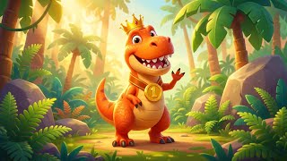 Guten Morgen Lied 🦖 | Dino-Abenteuer mit T-Rex | Tierstimmen & Mitmachlied | Kinderlied Deutsch