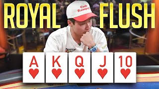 ALL-IN For $153,800 w/ A ROYAL FLUSH DRAW!