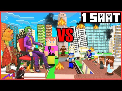 KÖTÜ KOKER AİLESİ VS MCP ŞEHRİ FİLMİ!😱-Minecraft