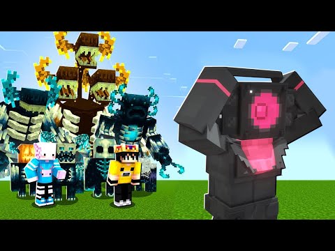 TİTAN CAMERAMAN VS TİTAN OVERWARDEN! | Minecraft